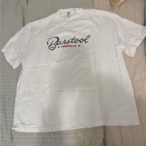 Barstool Nashville White T-Shirt